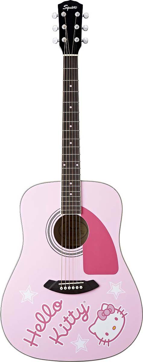 Hello Kitty Guitar. Hello Kitty or Hell o#39; Kitty?